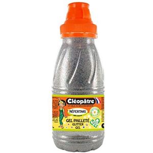 Cléopâtre Pailletten Glittergel, meerkleurig, 250 ml