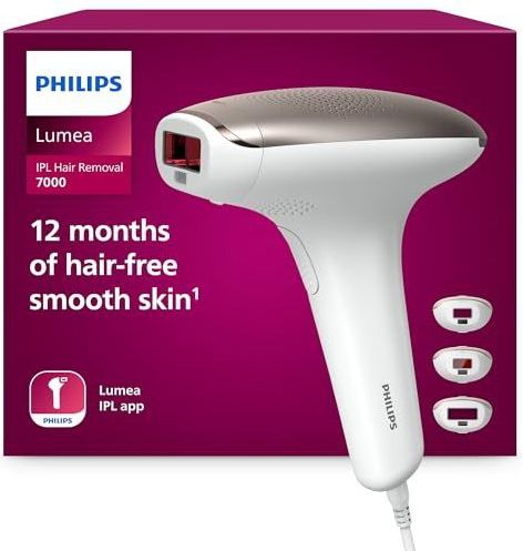 Philips Lumea Advanced SC1999/00 IPL-haarverwijderaar, werkt met lichtimpulsen, voor lichaam, bikinizone en gezicht, 250.000 impulsen, met huidsensor, 14.2 x 27.4 x 19.4 cm, Wit
