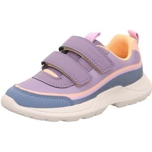 Superfit Rush sneakers voor meisjes, Paars Oranje 8510, 33 EU Weit