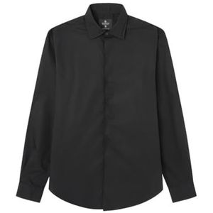 Springfield Herenhemd, standaard zwart, XL