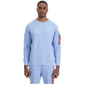 ALPHA INDUSTRIES X-fit Sweat Unisex jas voor volwassenen, Lichtblauw, S