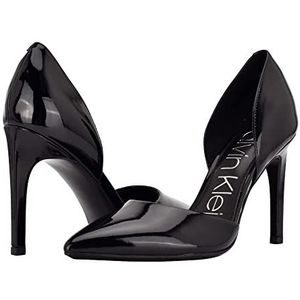 Calvin Klein dames hayden pumps, lak, zwart, 39.5 EU