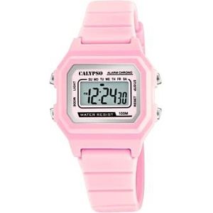 Calypso Digitaal horloge voor unisex, kwarts, met kunststof armband K5802/3