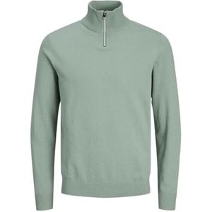 JJ REBEL Jrebcallum Knit Half Zip, Iceberg Green., M