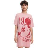 Desigual - Kort Jurkje - Mickey Mouse-print - Korte Mouwen