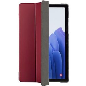 Hama Hoes voor de Samsung Galaxy Tab S7 FE/S7+/S8+ 31,5 cm 12,4 inch (uitklapbare case voor Samsung tablet, beschermhoes met standaard, transparante achterkant, magnetische cover) rood
