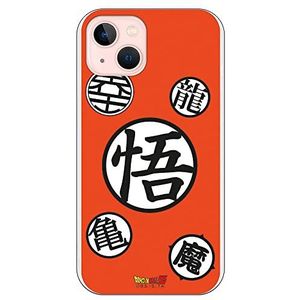 Personalaizer Beschermhoes voor iPhone 13 - Dragon Ball Z symbolen