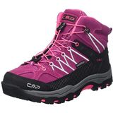 CMP Unisex Kids Rigel Mid Trekking Shoe Wp wandelschoen voor kinderen, Roze Fluo Pink Berry Pink Fluo, 34 EU