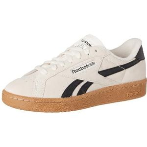 Reebok Club C Grounds Uk Sneakers, uniseks, Chalk Core Black Reebok Rubber Gum 04, 44 EU