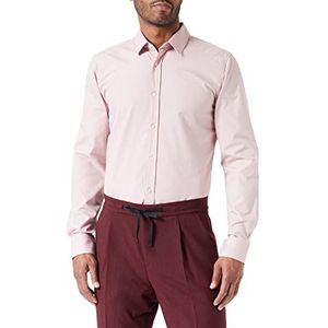 HUGO Men's Elisha02 Shirt, Light/Pastel Pink687, 40