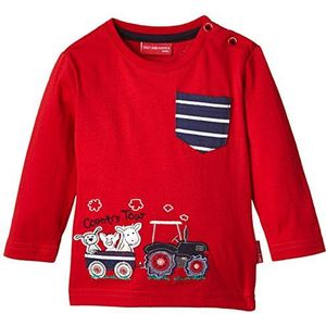 SALT AND PEPPER baby-jongens B Longsleeve Tractor batch shirt met lange mouwen