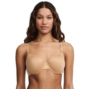 Chantelle Dames Basic Invisible Smooth Custom Fit Bra BH, toffee, 75F
