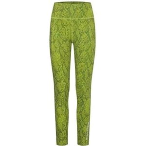 THEJOGGCONCEPT JCSAMMI Snake Leggings voor dames, 201745/Lime Punch Mix, M, 201745/Lime Punch Mix, M