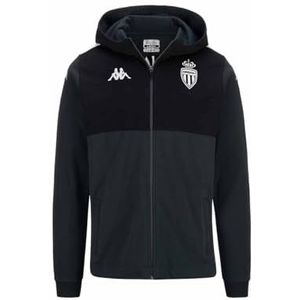 KAPPA - Arufeod 8 Monaco - Sweater - Grijs DK/Zwart Koolstof/Wit