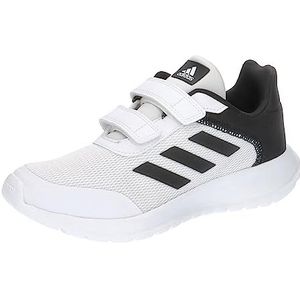 adidas Tensaur Run Sneakers uniseks-kind, Ftwr White/Core Black/Core Black Strap, 35 EU