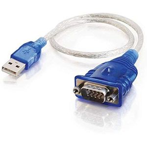 C2G /Kabels naar Go 26886 1ft USB naar DB9 Seriële RS232 Adapter Kabel