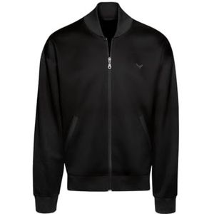 Sweatvest - Zwart - Katoen/Polyester - Basic