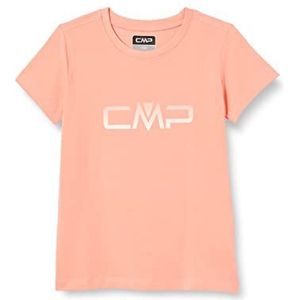 CMP meisjes stretch T-shirt monochrome logo 30d6665p