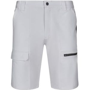 VELILLA 103032S Trekkingshorts, stretch, tweekleurig, wit en grijs, maat 3XL, Wit en grijs., 3XL Slank