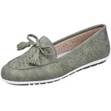 Rieker - 46886 - Pantoffels - Groen - Synthetisch