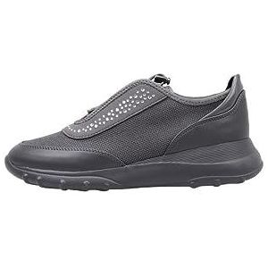 Geox D Alleniee C sneakers voor meisjes, Dk Stone, 40 EU