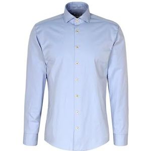 Seidensticker Casual overhemd voor heren, blauw, 38, blauw, 39