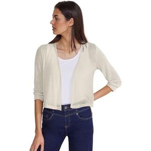 Street One Dames A321271 Bolero Cardigan, Glad Zand Beige, 18, Glad Zand Beige, 70