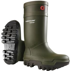 Dunlop Beschermend schoeisel Dunlop Purofort Thermo+ C662933, Veiligheidslaarzen Unisex Volwassenen, Groen (Groen), 5