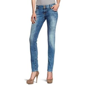 Mavi dames jeans LINDY; mid los angeles str; 1019714706 Skinny/Slim Fit (rouw) lage tailleband