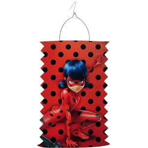 Amscan Lampion Miraculous 28 Cm Papier Rood