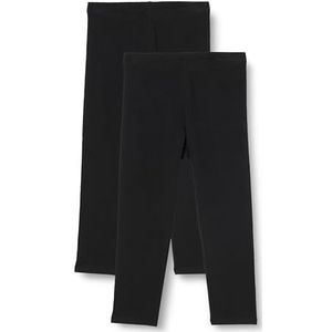 NKFVIVIAN 2P Capri Legging F NOOS, zwart/verpakking: zwart, 158 cm