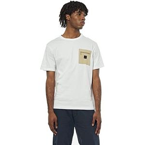 Kaporal T-shirt voor heren, model BRIGS, kleur wit, maat XL