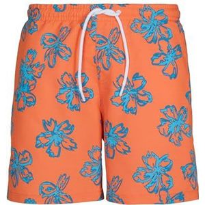 Urban Classics Heren Floral Swim Shorts Zwembroek