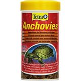 Tetra Anchovies - voer voor waterschildpadden van 100% kleine, gedroogde vissen, 250 ml blik
