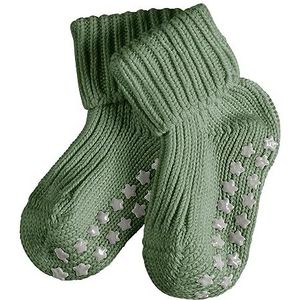 Falke Cotton Catspads Sokken, uniseks, voor kinderen, Mineraal Groen, 62