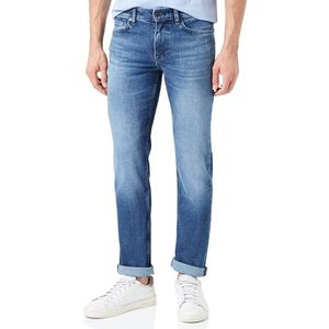 BOSS Heren Delaware BC-C Blauwe Slim-Fit Jeans van comfortabel stretch-denim, blauw, 31W x 34L