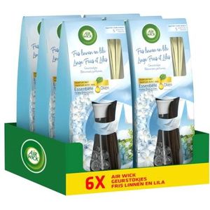 Air Wick Geurstokjes Essentiële Oliën - Fris Linnen & Lila