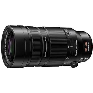 Panasonic - H-RSA100400 - Objectief - Zwart - Micro Vier Derde