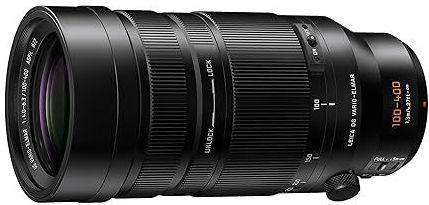 Panasonic - H-RSA100400 - Objectief - Zwart - Micro Vier Derde