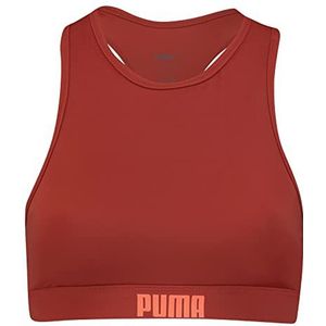 PUMA Dames zwemkleding racerback bikini top