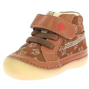 KICKERS SOKISTIC Korte laarzen voor kinderen, uniseks, 18 EU, vos, camel, 18 EU