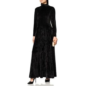 KENDALL & KYLIE K & K W MAXI VELVET FLARE DRESS KKW353010 Cocktail, zwart, groot (8 stuks) dames
