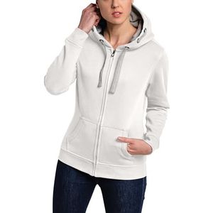 HRM Dames Hoodie - Offwhite - Premium - Met Capuchon - Hoge Kwaliteit