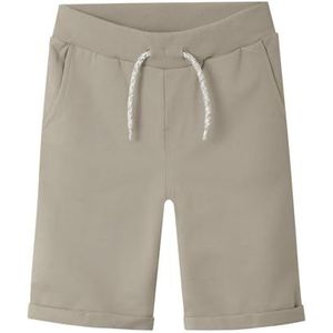 NKMVERMO Long SWE Shorts UNB F NOOS, Pure kasjmier, 116 cm