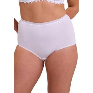 Sans Complexe Classique Coton B Briefs dames, wit en wit, 44