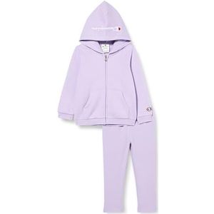 Champion Legacy Legacy American Classics TD - Ultralight Powerblend Fleece Hooded Compleet, Lichtpaars, 12 maanden Meisje 0-24 FW23, Viola Chiaro