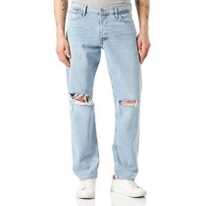 JACK & JONES Heren Loose Fit Jeans Chris Original CJ 384, Denim Blauw, 29W / 32L