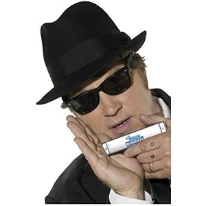 Smiffys 51610 officieel gelicentieerde Blues Brothers Kit, mannen, zwart, één maat