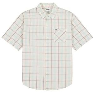Wrangler Heren 1PKT Half Placket Shirt, Pale Blush, Large, Pale blush., L