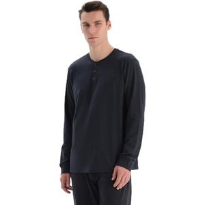 Dagi Everfresh T-shirt met lange mouwen voor heren, regular fit, Donkerblauw, L